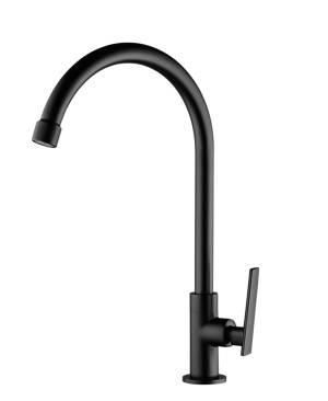 Torneira Lorenzetti de Cozinha Mesa Loren Studio 1167 B37 Black Matte  - 