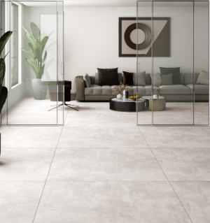 Pocelanato embramaco 123 X 123 master soft concret 123001 acetinado  - 