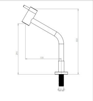 Torneira Pevilon ravena 93054 PR  - 