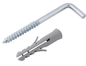 Escápula 3,3 mm x 60 mm, com bucha de nylon E-6, VONDER Escápula 3,3 mm x 60 mm, com bucha de nylon E-6, VONDER