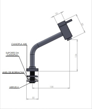 Torneira Pevilon piazza 94952 C22 - 