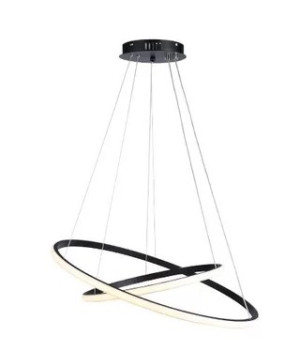 Pendente Led Taschibra Montreal 3000k 35E Preto - 