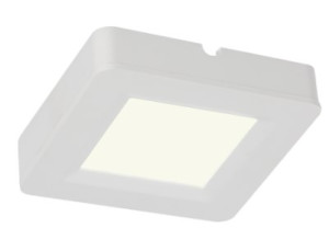 Luminária LED Cabinet Quadrado 2W 6.500K - Branco - 