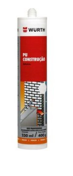 Selante PU 40 Construção Branco 400g -Wurth 