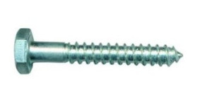 Parafuso Sextavado Rosca Soberba DIN 571 1/4