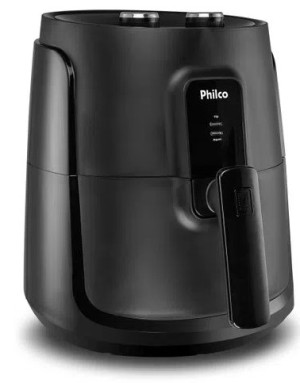 Fritadeira Air Fryer Philco PFR15PG Gourmet Black 4L 1500W - 