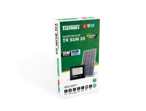 Refletor led solar Taschibra TR sun 25W 6500W preto 1503009602 Refletor led solar Taschibra TR sun 25W 6500W preto 1503009602