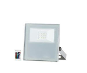 Refletor Taschibra tr led 10W RGB branco  1503003401 Refletor Taschibra tr led 10W RGB branco  1503003401