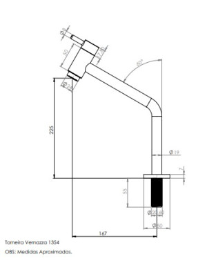 Torneira Pevilon vernazza 91354 C28  - 
