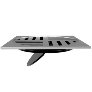 Grelha Inox Quadrada 150mm Lorenzetti 1795 C19 -