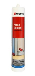 Adesivo Prego Liquido 310ml - Wurth