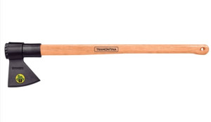Machado Soldado com Cabeça Redonda Tramontina Tamanho 3.5 em Aço com Cabo de Madeira 90 cm - 
