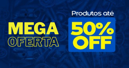 PRODUTOS ATE 50% OFF MEIO