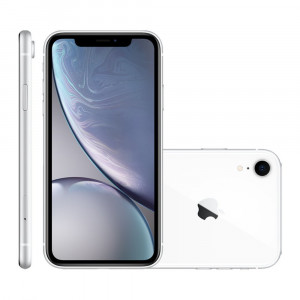 iPhone XR Apple, 128GB, iOS 12, 12MP, 4G, Branco