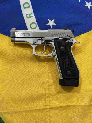 PISTOLA TAURUS PT58 HC PLUS INOX CAL .380ACP