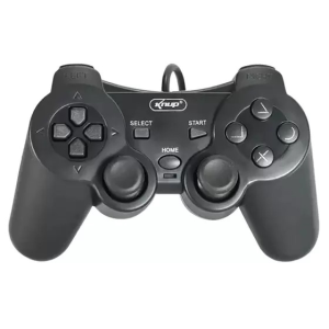 CONTROLE JOYSTICK PC KNUP KP-CN701/S USB COM VIBRACAO