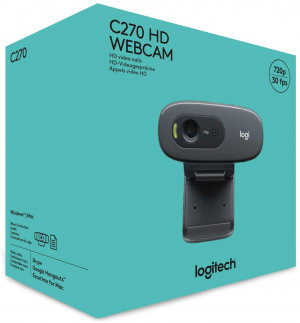 WEBCAM LOGITECH C270 HD 720P