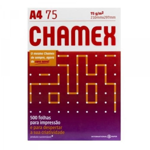 PAPEL A4 CHAMEX OFFICE 75G/M2 210X297 500 FLS