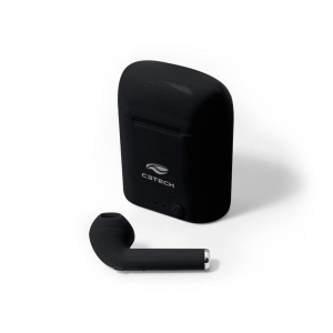 FONE DE OUVIDO BLUETOOTH C3TECH EP-TWS-20 PRETO
