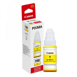 REFIL DE TINTA CANON GI-190Y AMARELO 70 ML