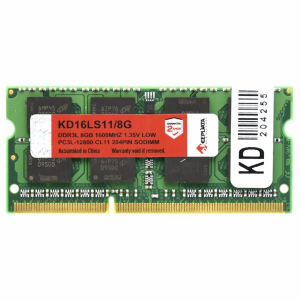 MEMORIA DDR3L 8GB 1600MHZ KEEPDATA KD16LS11/8GB P/ NOTEBOOK
