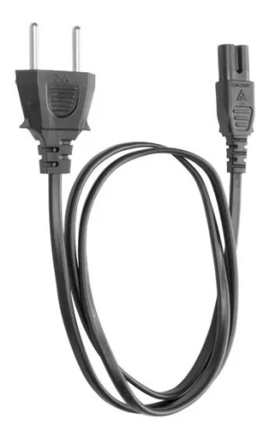 CABO DE FORCA MEGATRON BIPOLAR P/ NOTEBOOK 1,8M PRETO