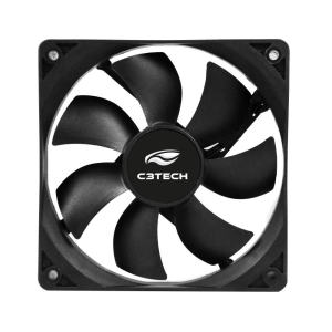 COOLER GABINETE FAN 120MM C3TECH F7-100BK SEM LED