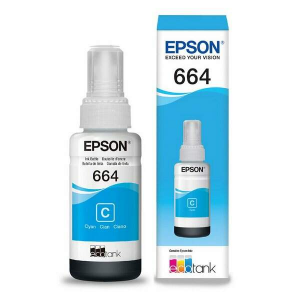 REFIL DE TINTA EPSON 664 T664220 CIANO 70ML