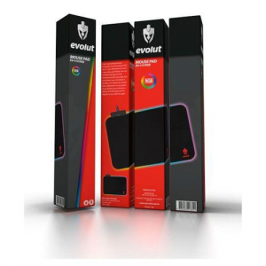 MOUSEPAD GAMER EVOLUT EG-410 LED RGB 363X265X3MM