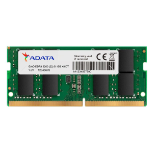 MEMORIA DDR4 16GB 3200MHZ ADATA P/ NOTEBOOK AD4S320016G22-SGN