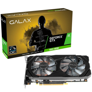 PLACA DE VIDEO PCI-E GEFORCE GTX1660 6GB GDDR5 192BITS GALAX-60SRH7DSY91C