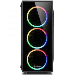 GABINETE GAMER SHARKOON TG4 ARGB MID TOWER