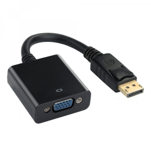 CABO ADAPTADOR DISPLAYPORT (MACHO) X VGA (FÊMEA)