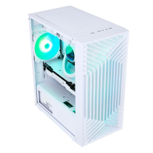 GABINETE GAMER LIKETEC ORBITAL SNOW LC-MT-ORBITAL-2050 RGB BRANCO