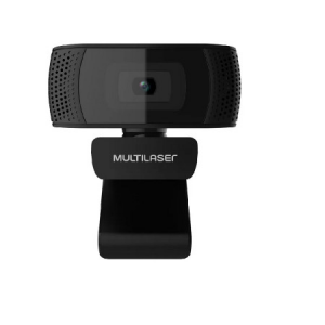 WEBCAM MULTILASER USB WC050 1080P PRETA