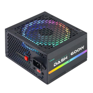 FONTE ATX 600W REAL VINIK GAMER DASH COM FAN LED RGB - VFG600WPR