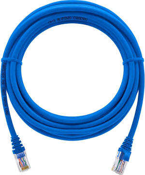 CABO DE REDE ETHERNET CAT.6 5M PC-ETH6U50BL AZUL