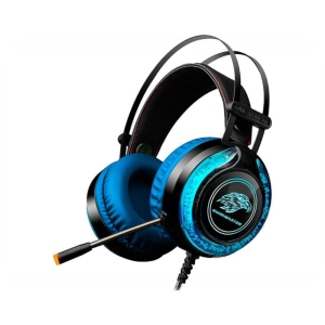 FONE HEADPHONE/MICROFONE GAMER KMEX ARS9 RGB PRETO