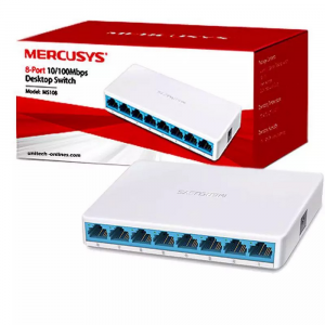 HUB / SWITCH 8 PORTAS 10/100 MS108 MERCUSYS