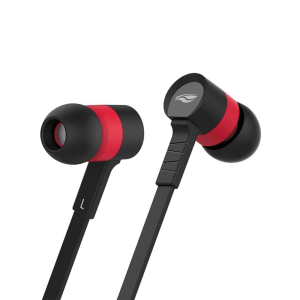 FONE DE OUVIDO C3TECH SPIRIT EP-05 PRETO/VERMELHO