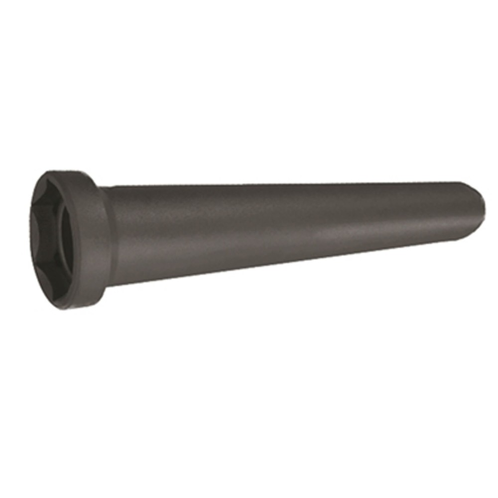 Chave tipo soquete tubular longo (300mm) 1.5/8” x ¾’  para  a remoção da porca do eixo piloto do câmbio dos veículos: HYUNDAI  HR e KIA  K2500