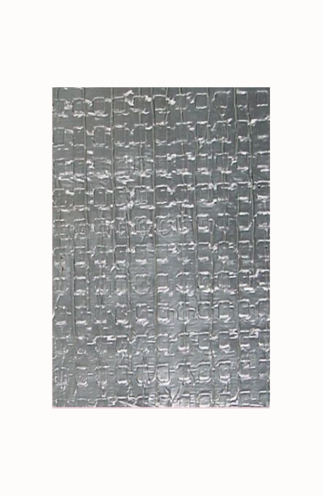 Placa Anti-Ruido e Amortecedor de Vibração - Kit Mastic Aluminizado com 3 pçs 40mm x 60mm.