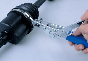 Alicate Para Abraçadeiras de Inox  com Função Catraca e Dispositivo de Travamento - King Tony - 