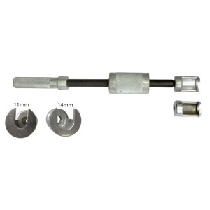 Ferramenta Para Sacar Bico Injetor Gasolina Rosca de 1/2 com 2 Adaptadores -  CR 334 - 