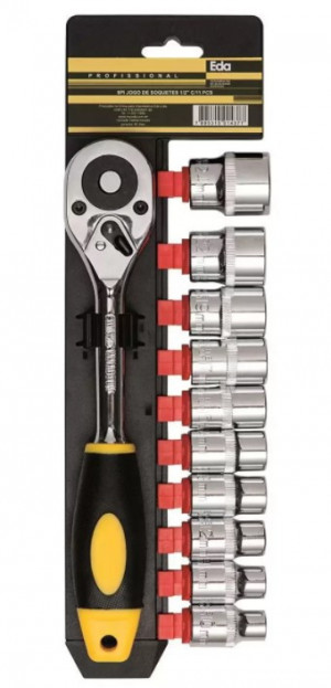 Jogo De Soquete Sextavado 1/2 Jogo De Soquete Sextavado 1/2