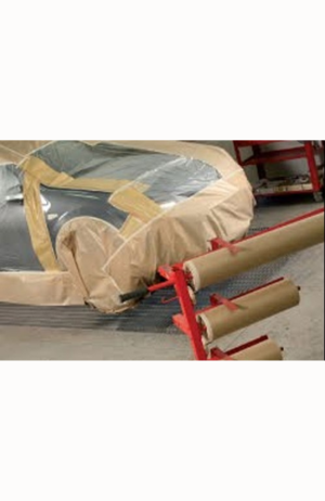 Papel Semi  Kraft para Mascaramento 30cm-1KG - Papel Semi Kraft para Mascaramento 30cm-1KG 6