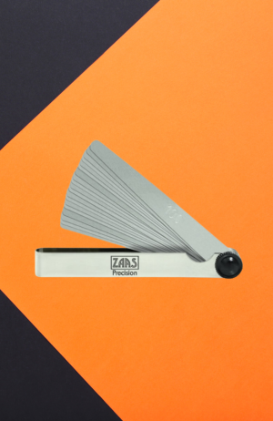 Calibre com 20 Lâminas Escala de 0,05 a 1,00mm - Zaas Precision - Calibre com 20 Lâminas Escala de 0,05 a 1,00mm - Zaas Precision 3