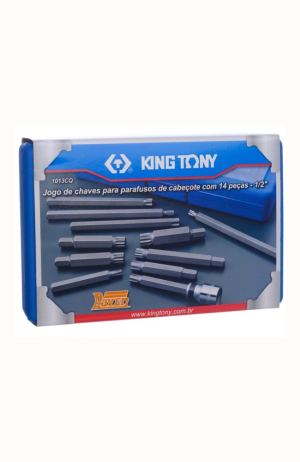 Jogo  com 13 Chaves Especiais para Parafusos de Fixação do Cabeçote - 1/2”- King Tony - 1013CQ - Jogo com 13 Chaves Especiais para Parafusos de Fixação do Cabeçote - 1/2”- King Tony - 1013CQ 5