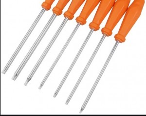 Jogo de Chaves tipo Tork com Cabo de 07 Peças - CR-31TX - CR Ferramentas -