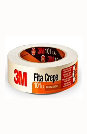 Fita Crepe 48mm X 50m - 3M 101 LA - Fita Crepe 48mm X 50m - 3M 101 LA 2